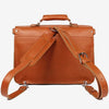 Sac a dos Cartable Cuir Caramel